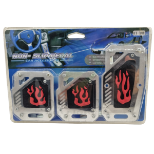 PEDALEIRA DE CARRO ESPORTIVA - VERMELHO