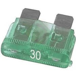 FUSÍVEL LÂMINA 30A VERDE CAIXA - C/100
