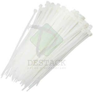 ABRAÇADEIRA BRANCA 5 X 300mm