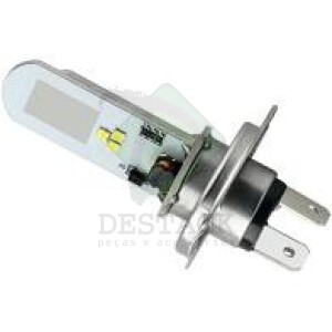 LAMPADA LED H4 MOTO (AC/DC) APROX 8000K 35X35 6 L-1500L 200/CC