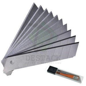 JOGO DE LAMINAS PARA ESTILETE 18mm - BESTFER