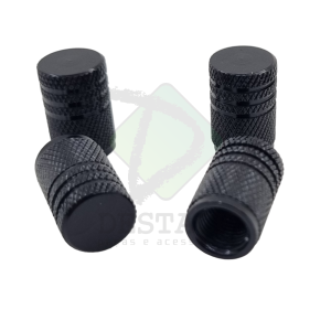 TAMPA VÁLVULA PNEU - PRETO