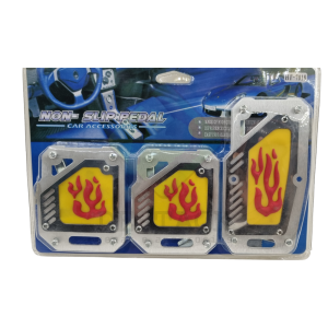 PEDALEIRA DE CARRO ESPORTIVA - AMARELA