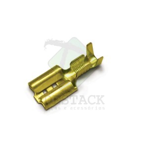 TERMINAL FASTON AUTO FEMEA 2,8mm - 100 PÇS